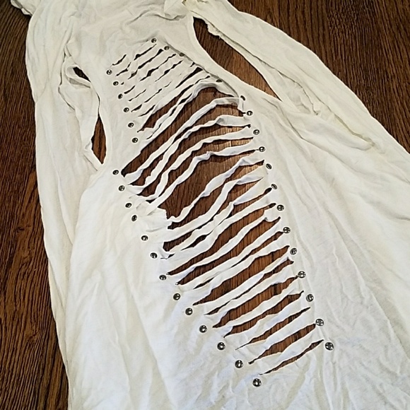 Vintage Havana Sleeveless, Hooded Top - Picture 2 of 3